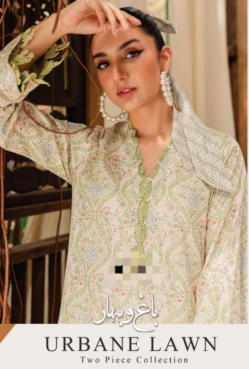 Urbane Lawn 2 Piece Bagh O Bahar by Jade